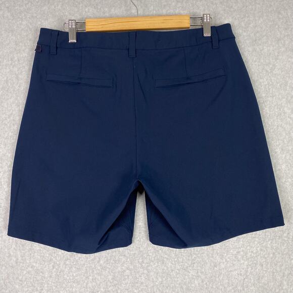 Lululemon Shorts Mens 34 (Fits 36) Blue Commission Classic Fit Short Warpstreme - Picture 5 of 7